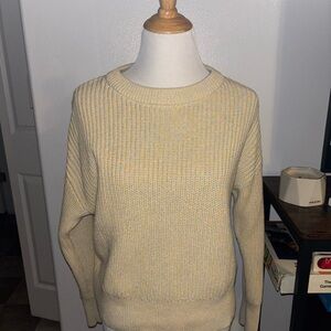 Women's lucky charm dust colored Sweater